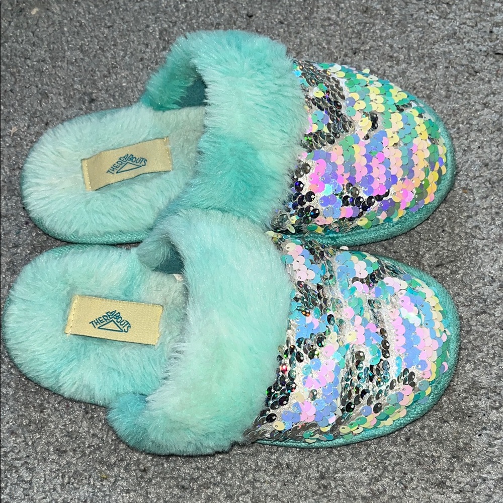 Thereabouts Mermaid Girls Slippers